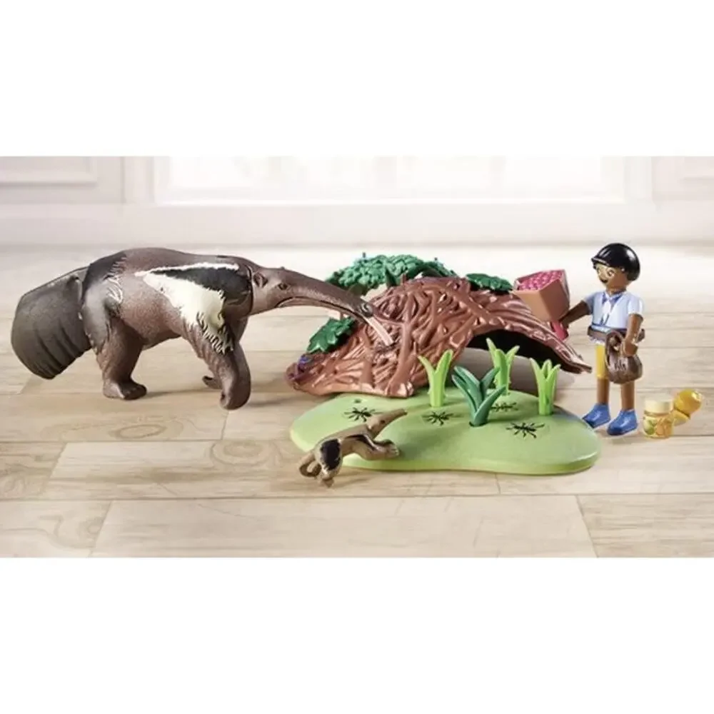 ✨ NEW IN BOX! ✨Playmobil Wiltopia: Anteater Care Building Set (Item #71012)
